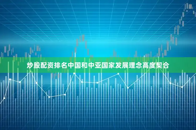 炒股配资排名中国和中亚国家发展理念高度契合
